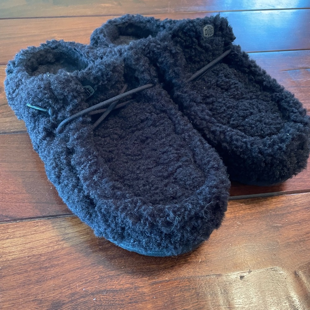 Cozy Black Loafers